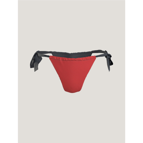 TOMMY HILFIGER Colorblock Side-Tie Bikini Bottom